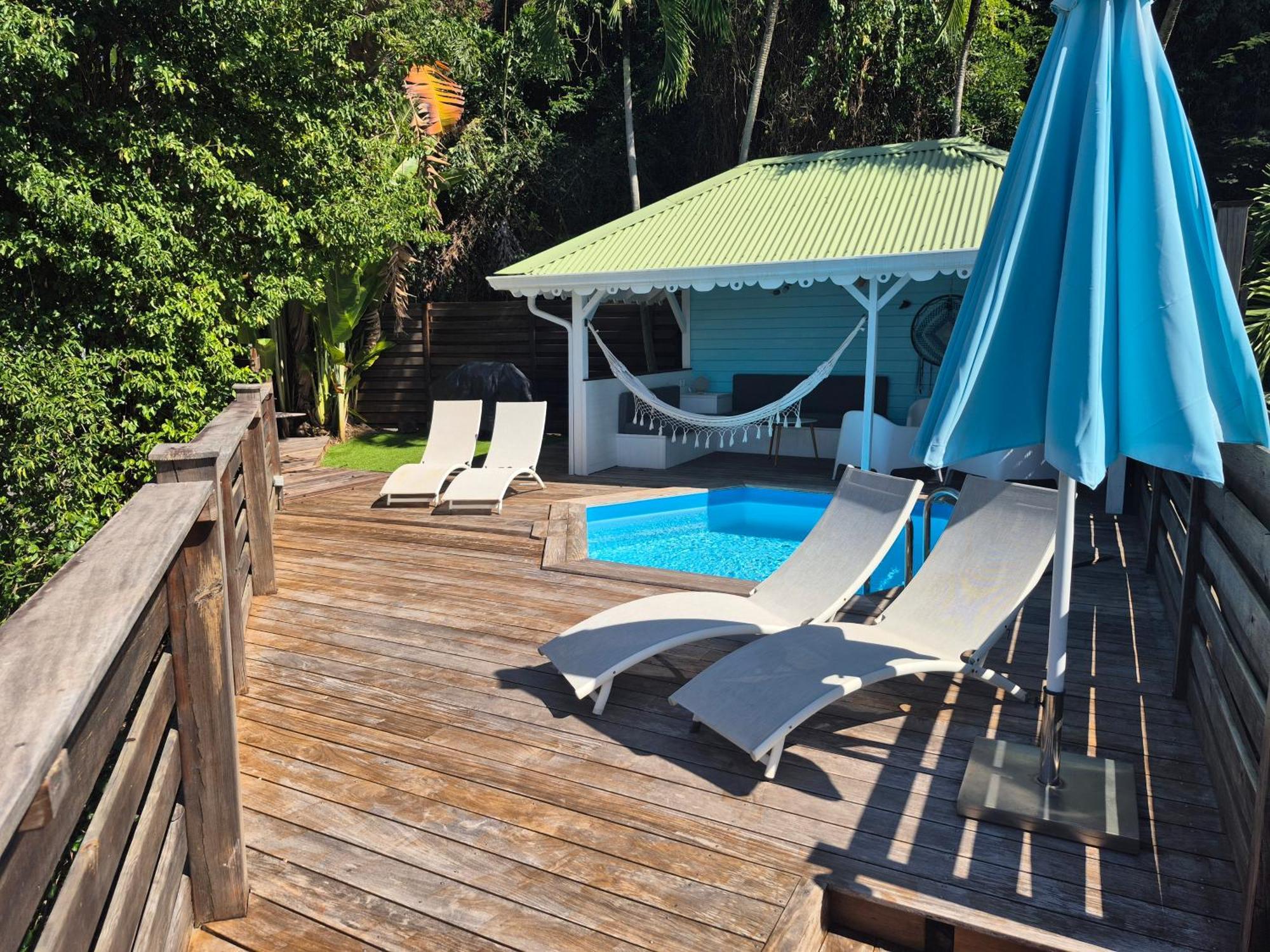 Villa Cannelle, Piscine, Vue Mer Deshaies Εξωτερικό φωτογραφία
